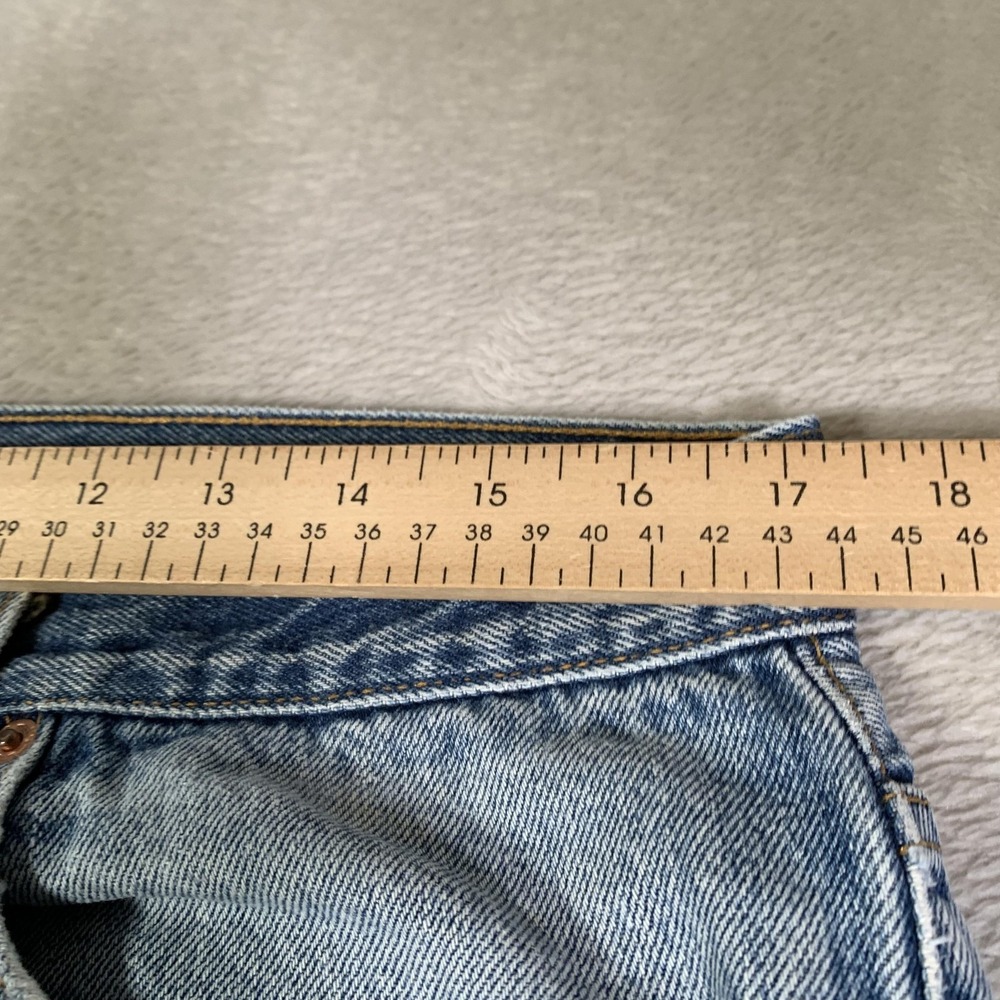 Vintage Levis 501xx Jeans 38x36 (Actual 34x34) Blue Light Straight USA Made 90s - Picture 6 of 16